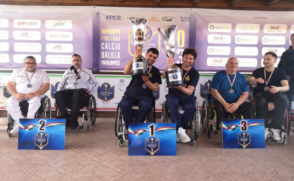 Podio Supercoppa Italiana Roma 1-2 Aprile 2023