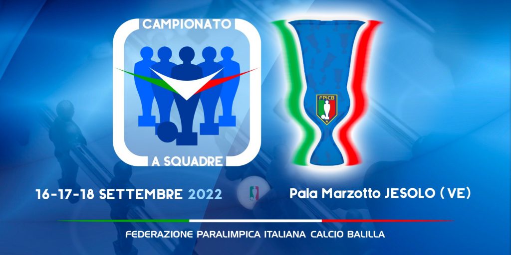 Coppa Italia & Campionato a Squadre Calcio Balilla